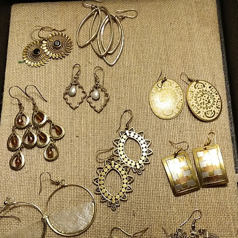 13 pairs of Trades of Hope Earrings
